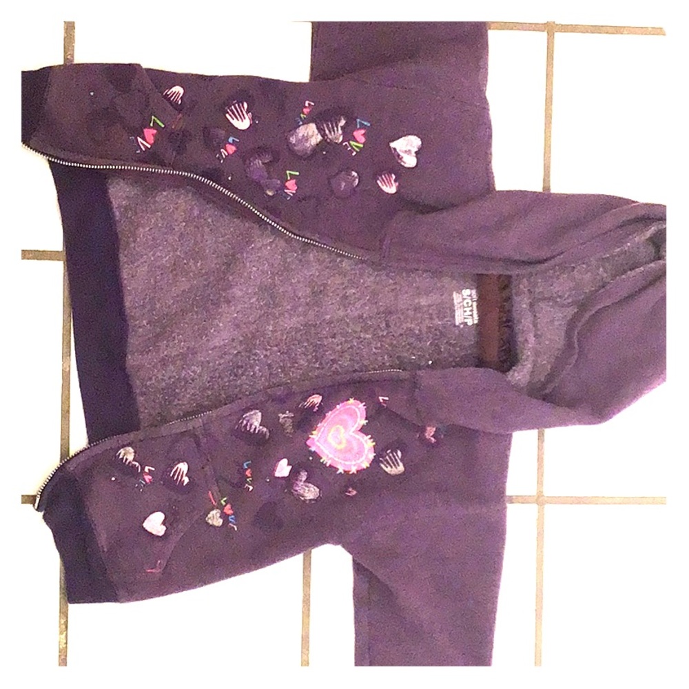 Hanes soft sweats jacket